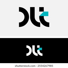 DLT company logo vector design