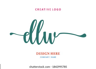 DLW lettering logo is simple, easy to understand and authoritative