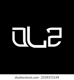 DLZ Logo Design, DLZ einfaches und modernes Logo. DLZ luxuriöses Alphabet Design  