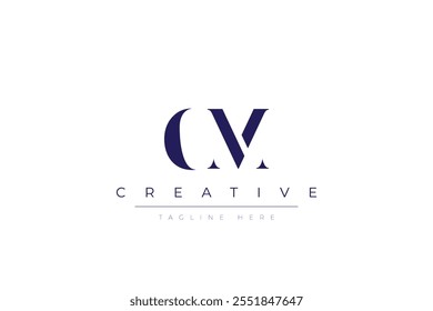 DM abstract minimalist letters Logo Monogram. It is a minimalist logo, this logo is made by combining two letters