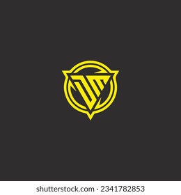 DM creative and modern logo design