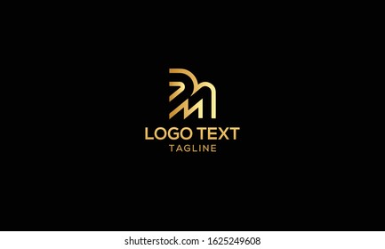 
DM Letter logo design template Vector