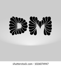 DM Logo, Decorative, Romantic