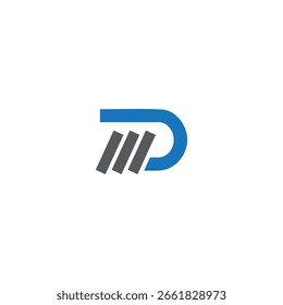 dm logo design, DM Letter Initial Logo Design Template Vector Illustration, MD DM letter logo design 

