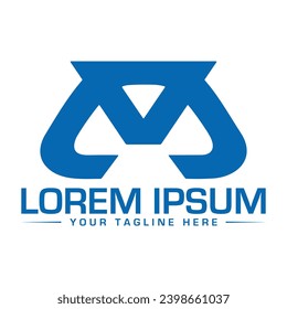 DM Logo Design Unique and Creative Logo Design