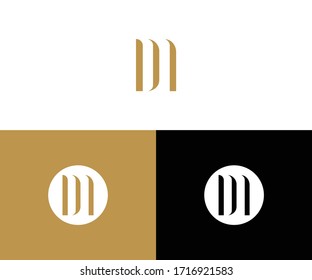 Dm Logo Design Vector Format