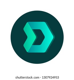 Dmarket Coin Vector Logo