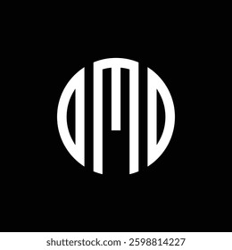 DMD Letter Initial Logo Design Template Vector Illustration