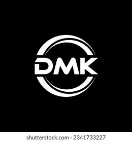 DMK Logo Design, Inspiration for a Unique Identity. Modern Elegance and Creative Design. Watermark Your Success with the Striking this Logo.
