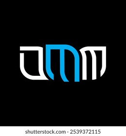 DMM logo design, DMM simple and modern logo. DMM luxurious alphabet design  
