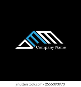 DMM logo design, DMM simple and modern logo. DMM luxurious alphabet design  