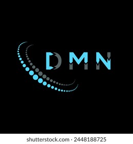 DMN letter logo abstract design. DMN unique design. DMN.
