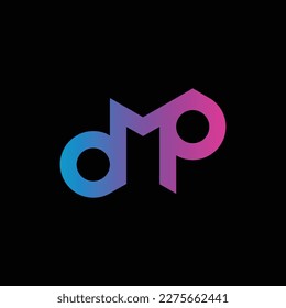 DMP | Logotipo de MP | Logotipo PMP | Logotipo de texto