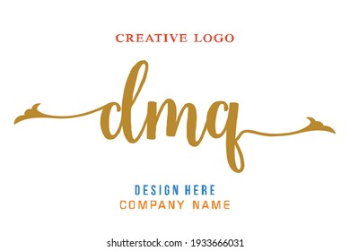 DMQ lettering logo is simple, easy to understand and authoritative