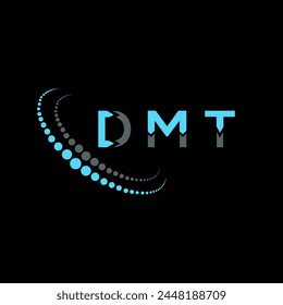 Abstraktes DMT-Logo-Design. DMT einzigartiges Design. DMT
