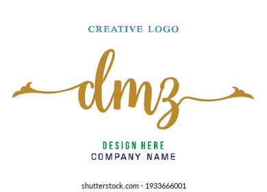 DMZ lettering logo is simple, easy to understand and authoritative