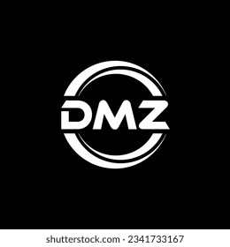 DMZ Logo Design, Inspiration for a Unique Identity. Modern Elegance and Creative Design. Watermark Your Success with the Striking this Logo.