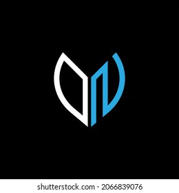 DN letter logo creative design. DN unique design
