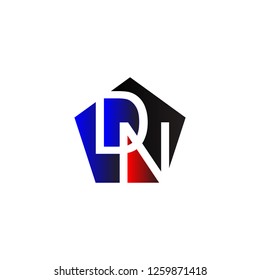 DN Letter logo icon design template elements 