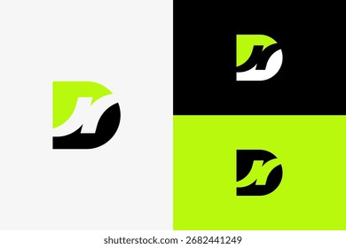 DN letters logo design with modern typography, minimalist style, and professional branding concept for business identity design art