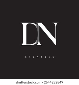 DN-Monogramm-Logo Minimal Elegant