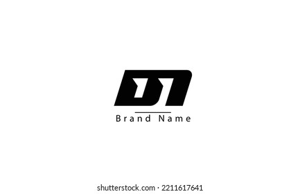DN ND D N abstract vector logo monogram template