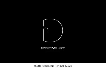 DN, ND, D, N letras abstractas monograma logotipo