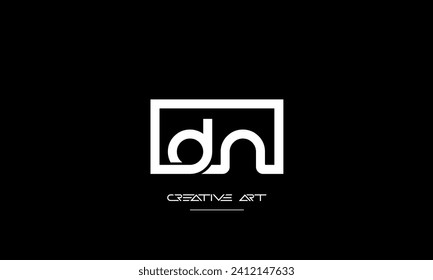 DN, ND, D, N abstract letters logo monogram