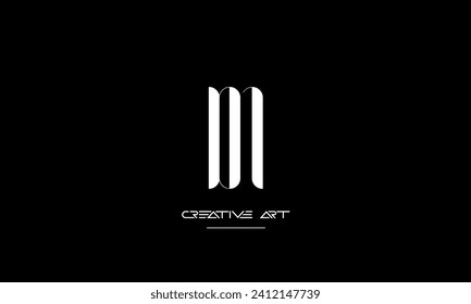 DN, ND, D, N abstract letters logo monogram