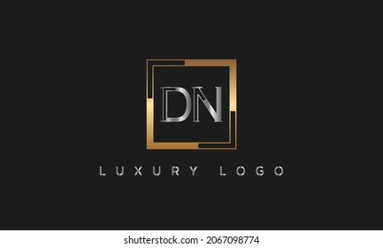 D,N vector logo. DL logo. Business logo. D,N letters monogram