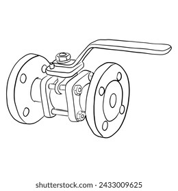 DN80 Long type ball valve