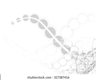 DNA Abstract background collection. Futuristic technology interface. Vector format