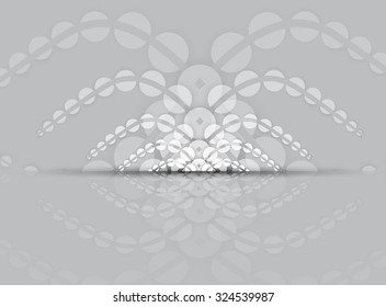 DNA Abstract icon and element collection. Futuristic technology interface. Vector format