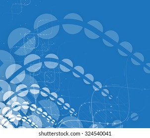 DNA Abstract icon and element collection. Futuristic technology interface. Vector format