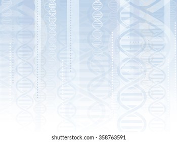 DNA Abstract icon and element collection. Futuristic technology interface. Vector format