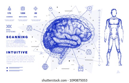 DNA analysis on medical systems development future industry.  Innovations program in intelligence learn. Trendy design in awesome really style.