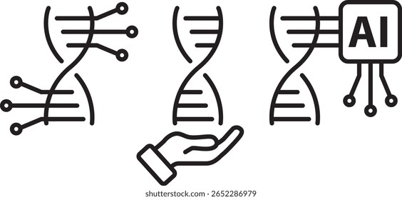 DNA-Schaltungsplatine für künstliche Intelligenz