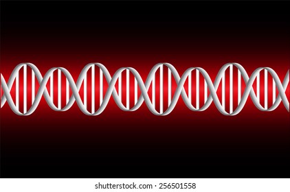 DNA background. molecular structure of planar elements. vector. red Light Abstract Technology background for computer graphic website internet and business.