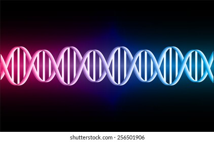 DNA background. molecular structure of planar elements. vector. red purple blue Light Abstract Technology background for computer graphic website internet and business.