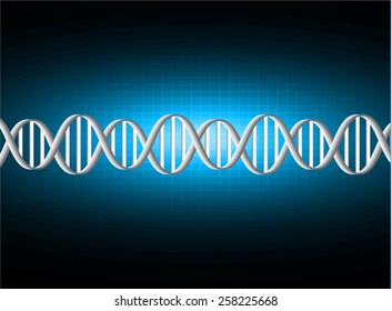 DNA background. molecular structure of planar elements. vector. blue Light Abstract Technology background for computer graphic website internet and business. sound wave.