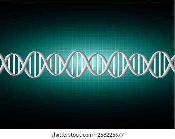 DNA background. molecular structure of planar elements. vector. dark blue Light Abstract Technology background for computer graphic website internet and business. sound wave.