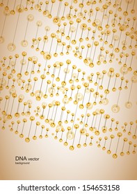 DNA backgroung, eps 10