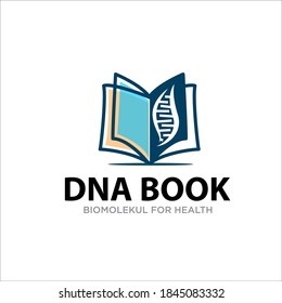 dna book logo designs simple modern for education service