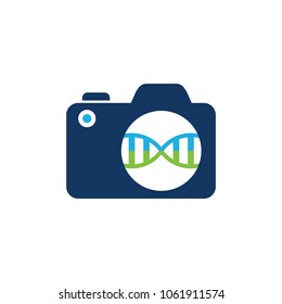 Dna Camera Logo Icon Design