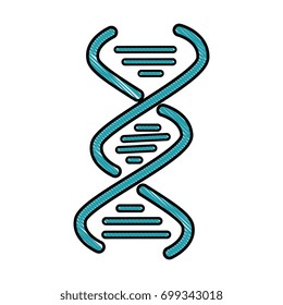 DNA chain icon