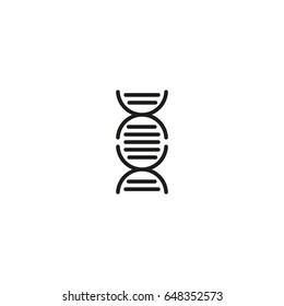 dna chain vector icon