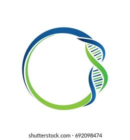 Dna Circle Logo