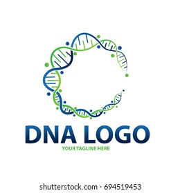 Dna Circle Logo