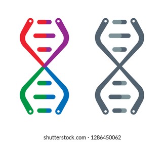 dna color vector