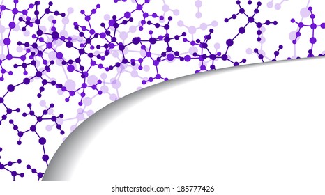 Dna colorful illustration, digital composition.
